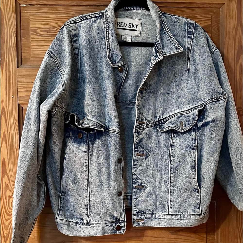 Women's Distressed Denim Jacket